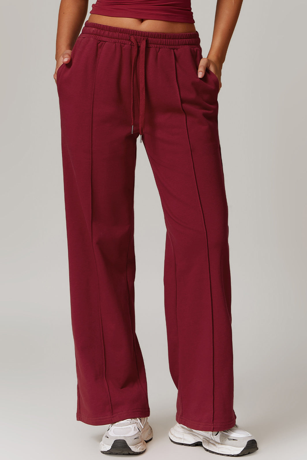 Pantaloni da salotto casual da donna con coulisse