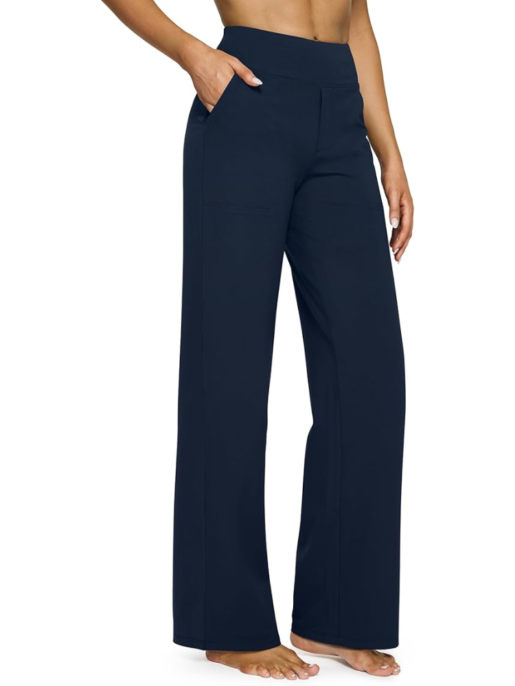 Pantaloni da donna a vita alta: sembrano pantaloni larghi, ma sembrano pantaloni da yoga
