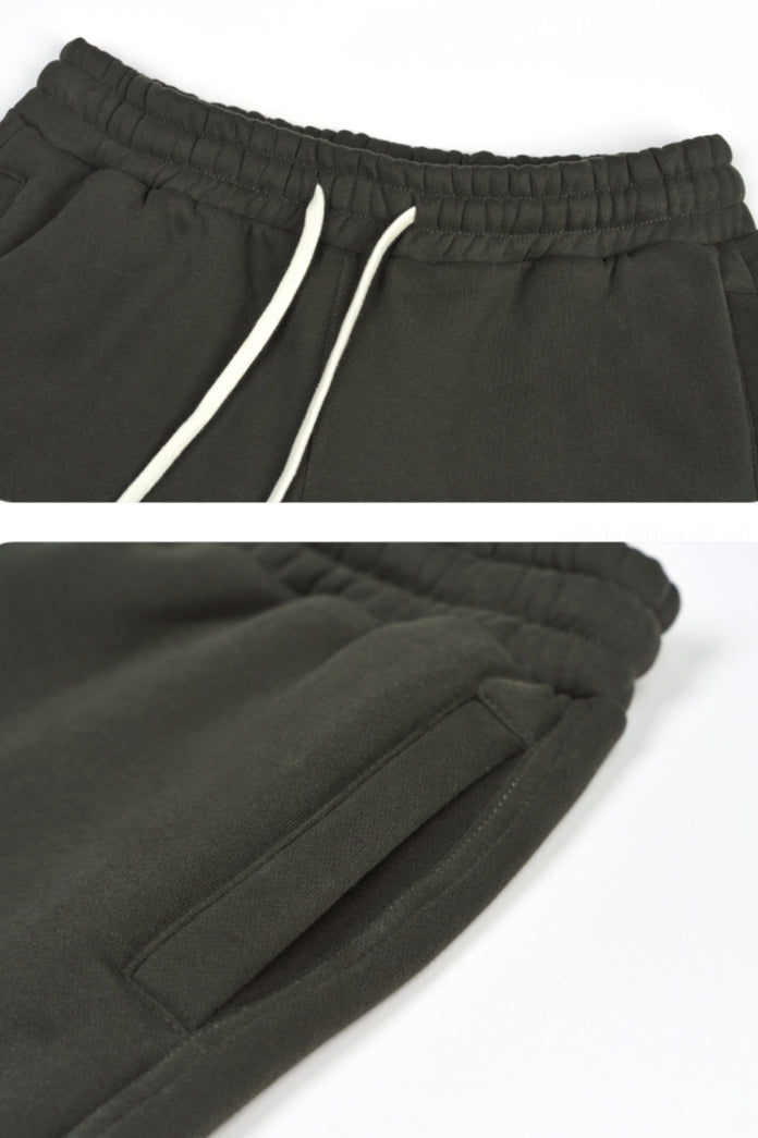 Pantaloni in pile da uomo per il tempo libero