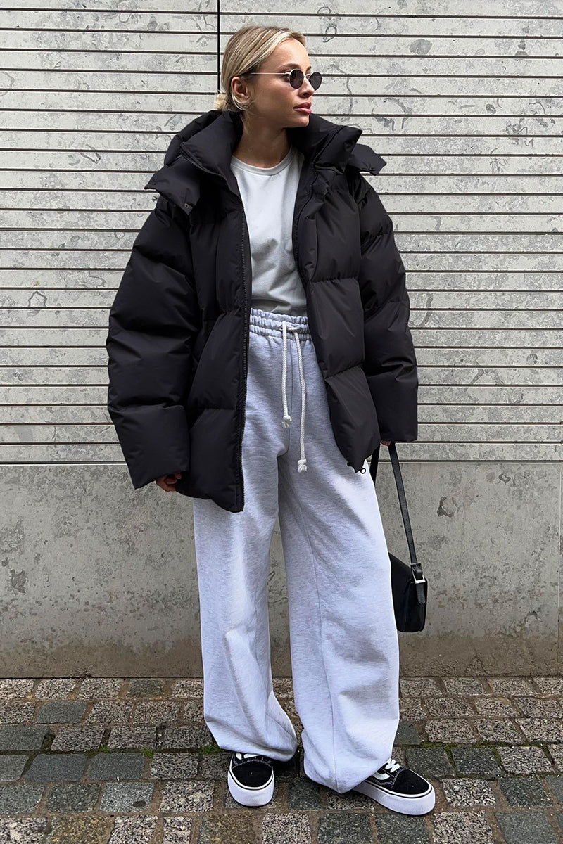 Elegante piumino oversize da donna