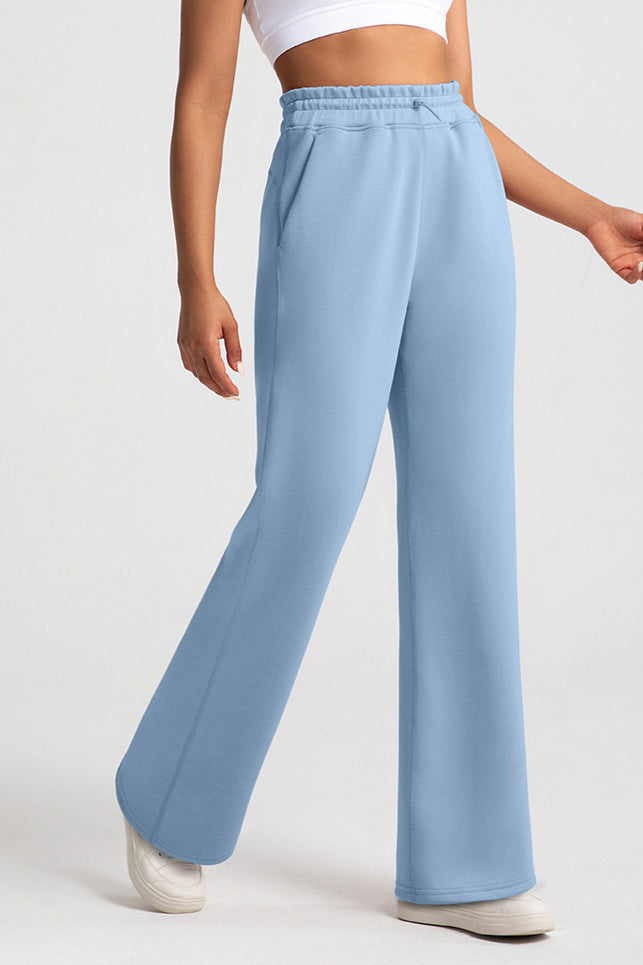 Pantaloni da salotto a gamba larga da donna