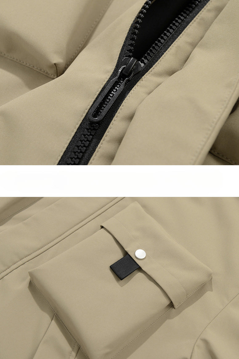 Giacca versatile con cappuccio e tasche
