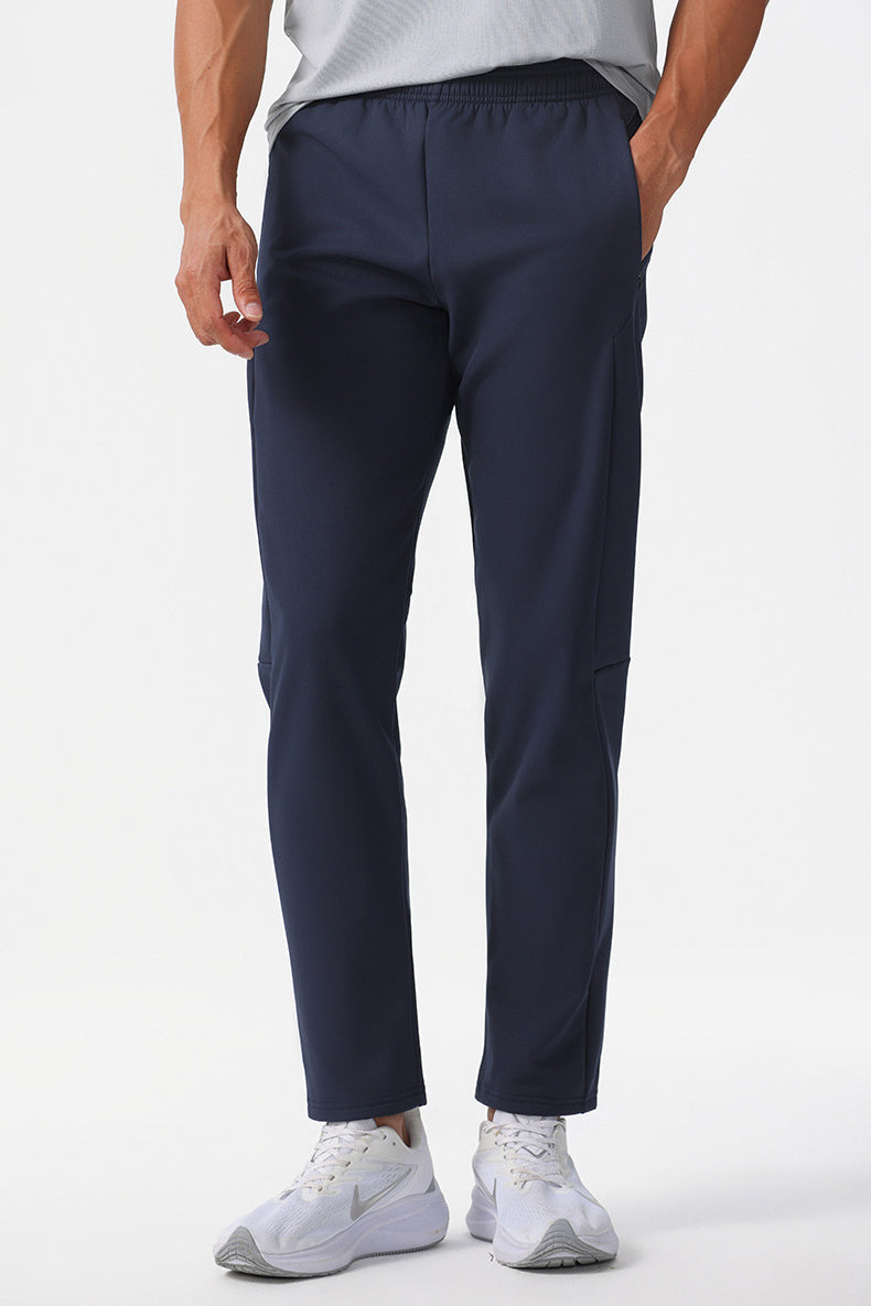 Pantaloni da jogging sportivi impermeabili con elastico in vita