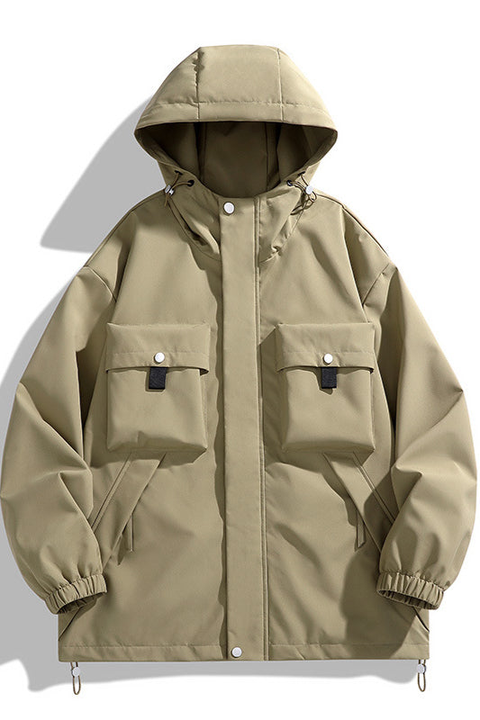 Giacca versatile con cappuccio e tasche