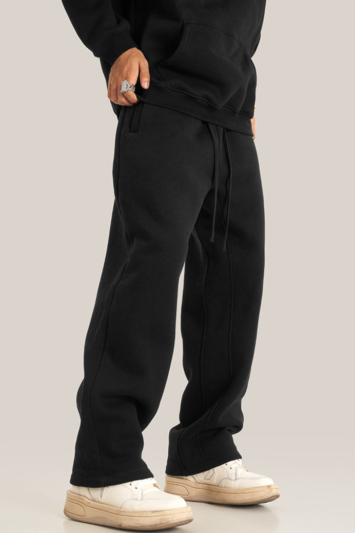 Pantaloni della tuta spessi in velluto casual da uomo