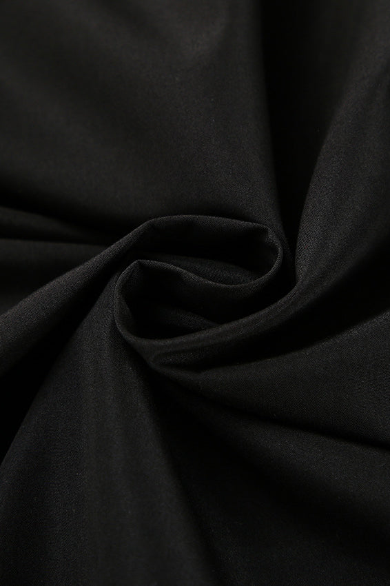 Abito lungo senza spalline Obsidian Whirl