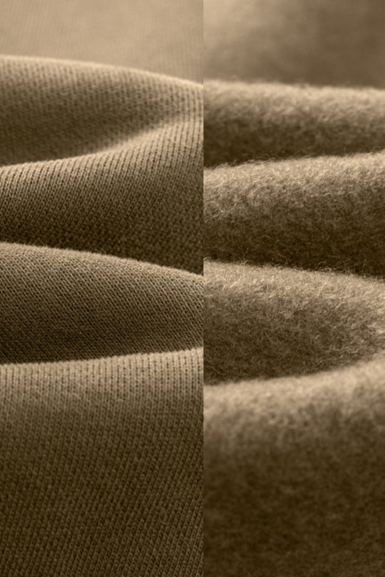 Set di felpe e pantaloni con cappuccio casual con chiusura a zip in tinta unita