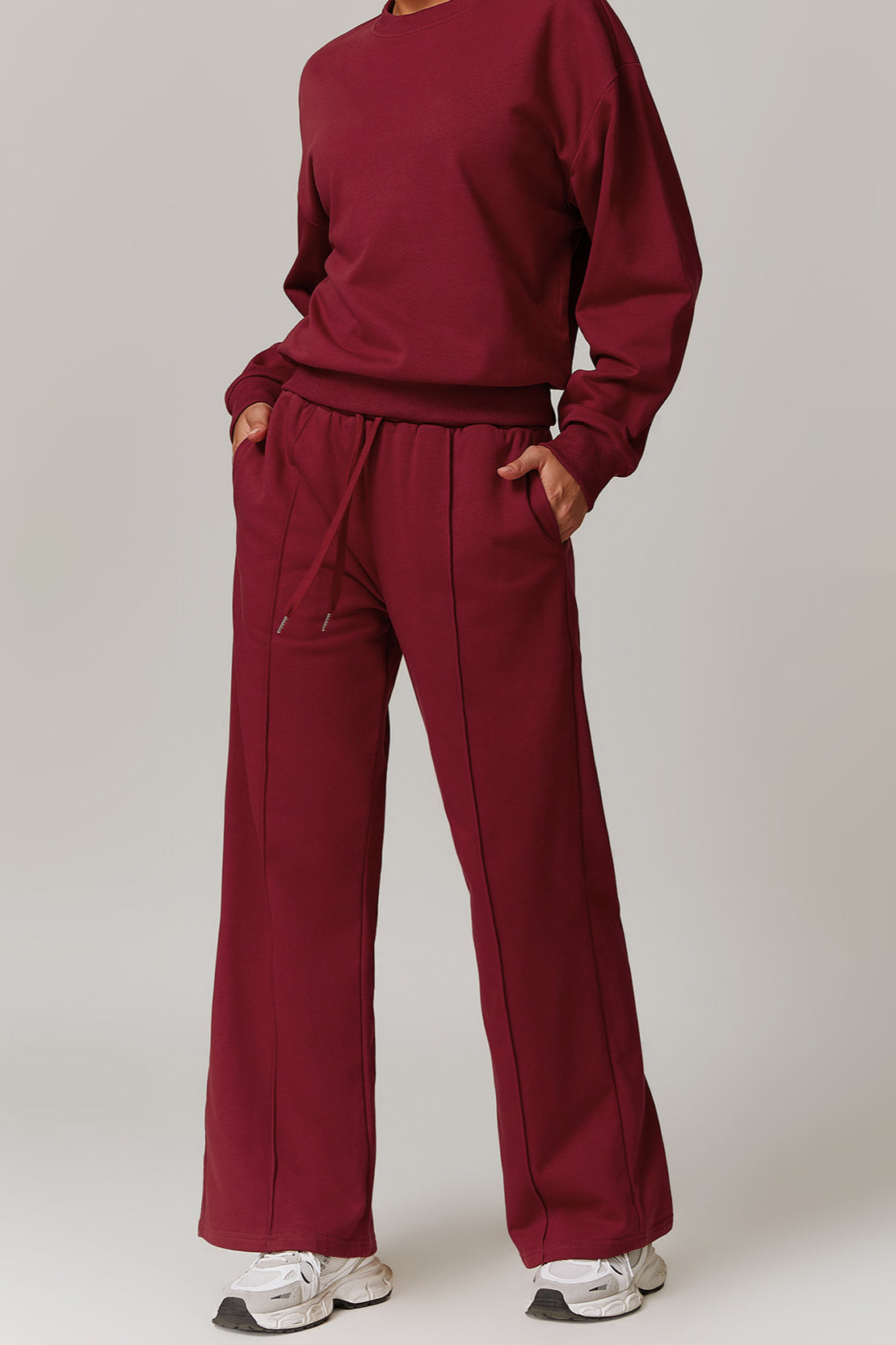 Pantaloni da salotto casual da donna con coulisse