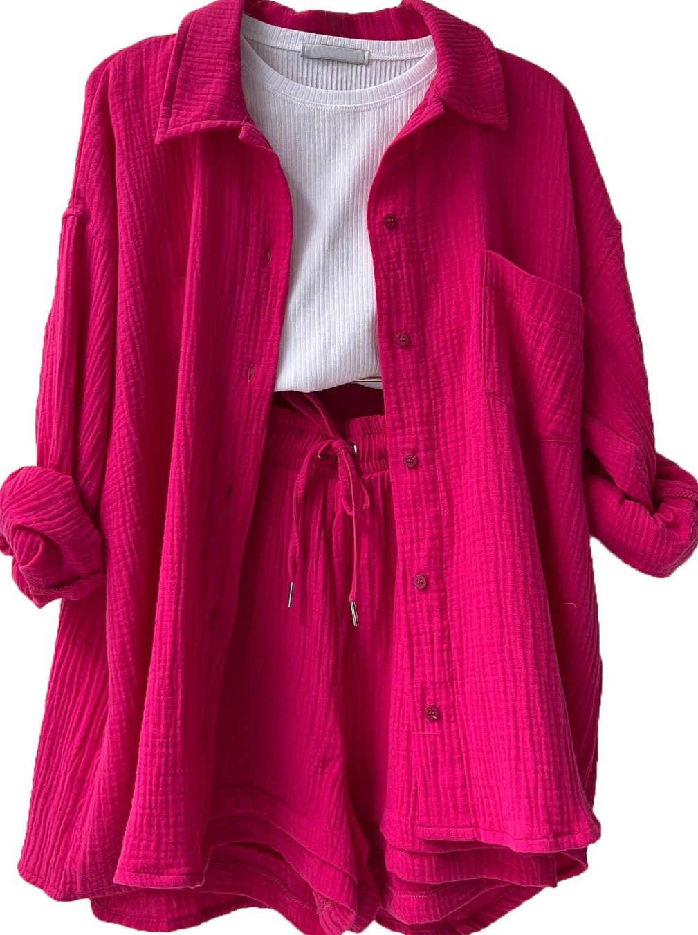 Set 2 pezzi Emilia in puro cotone
