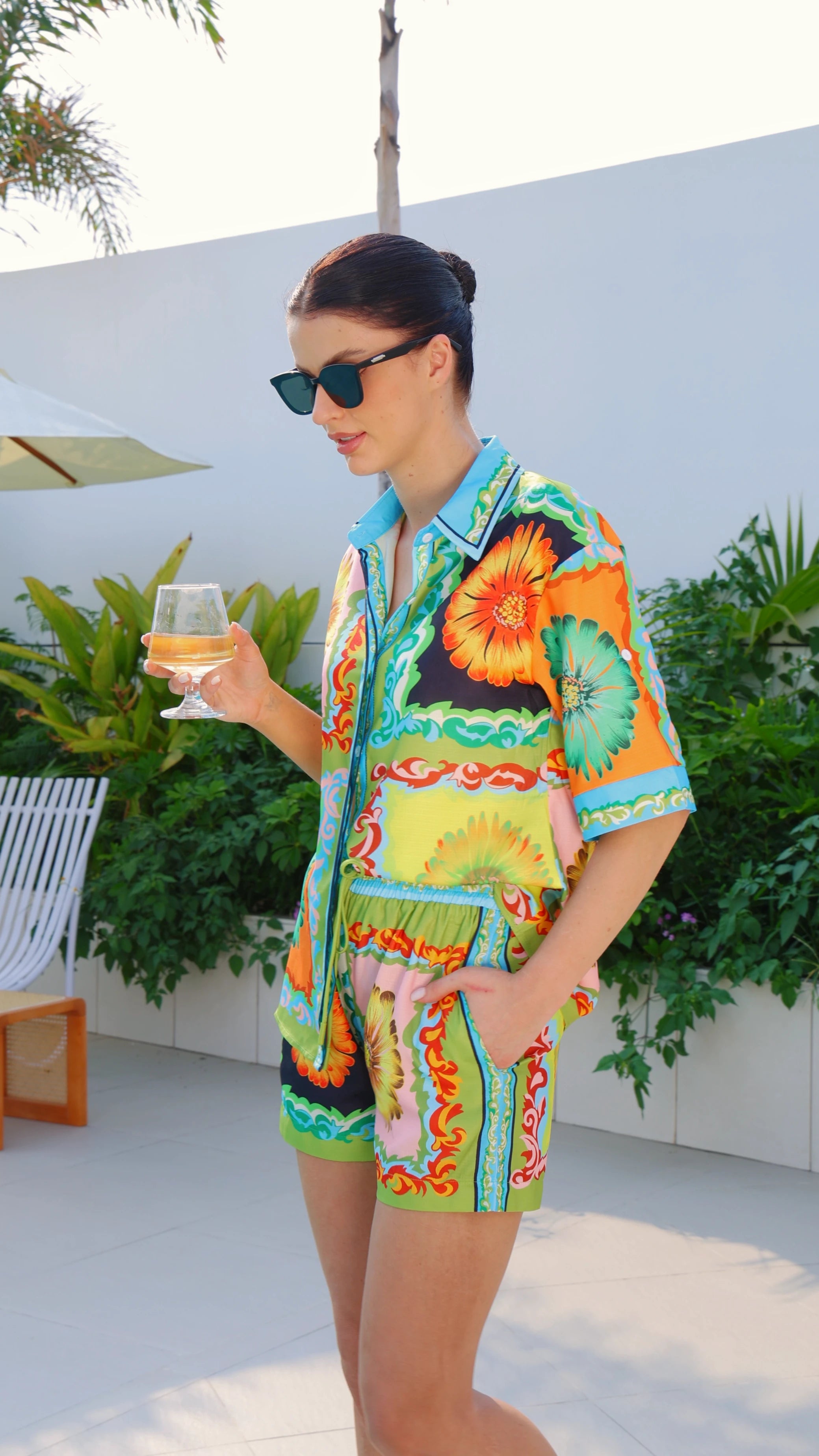 The Palm Springs - Completo maglietta e pantaloncini
