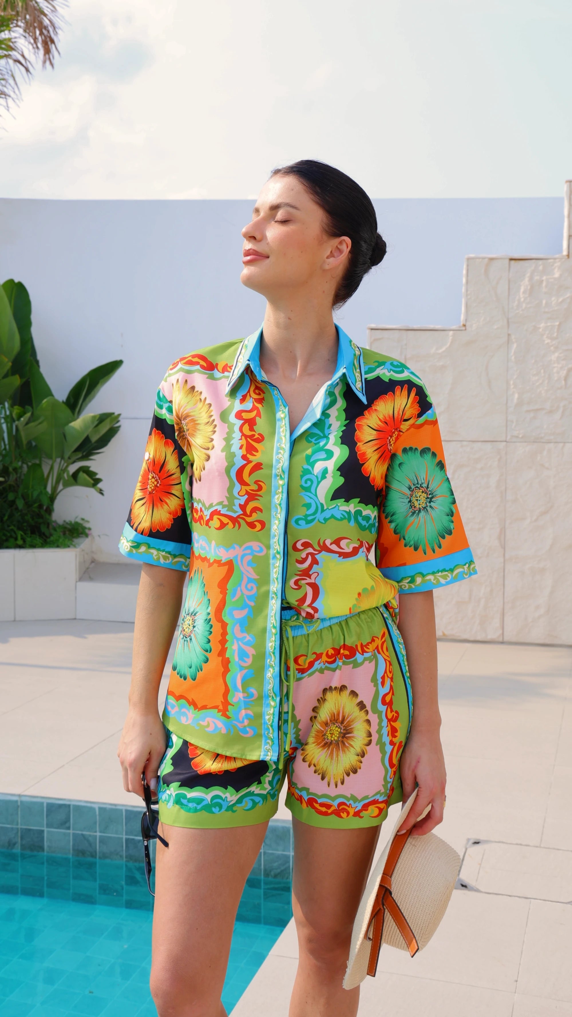 The Palm Springs - Completo maglietta e pantaloncini