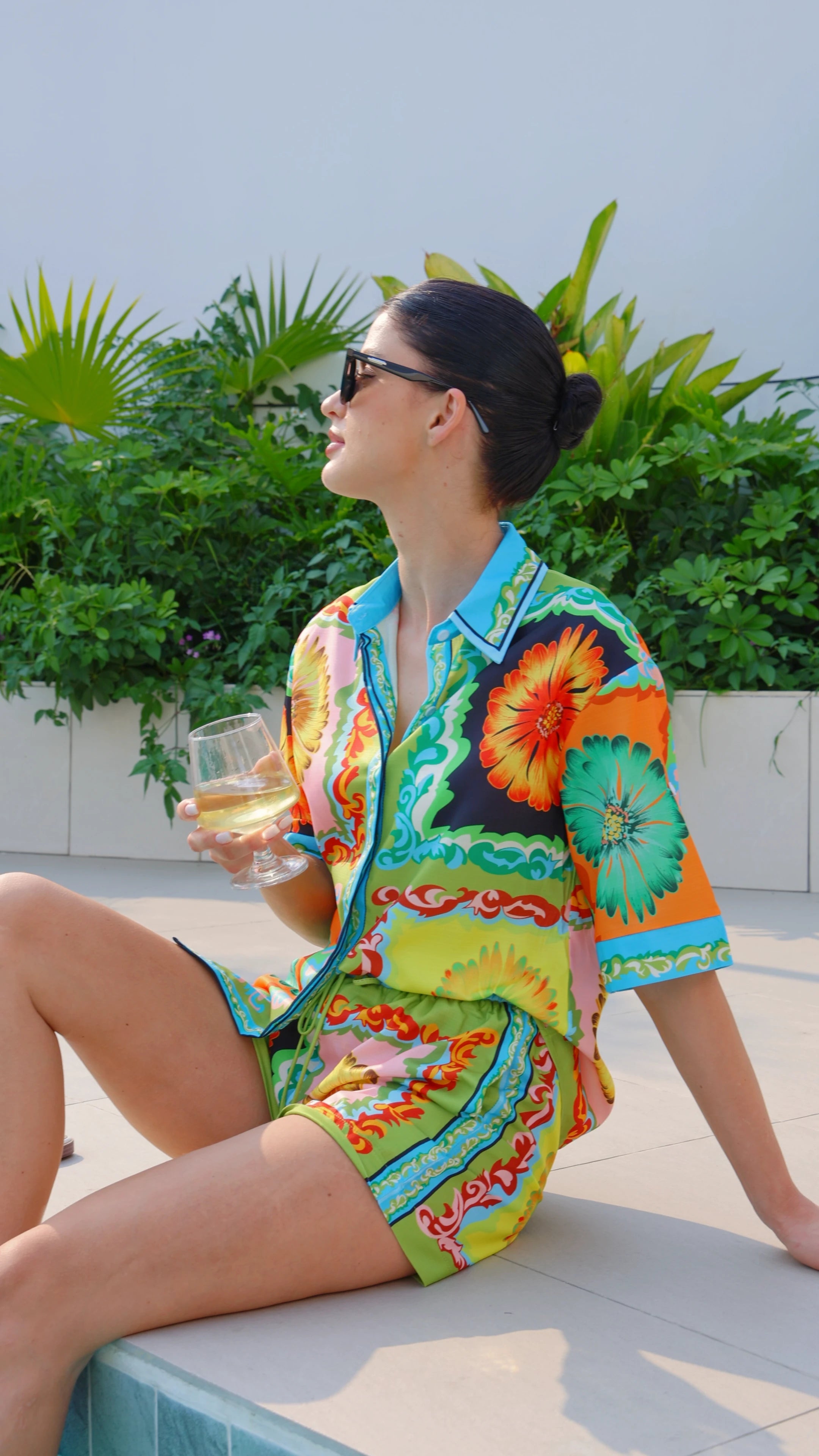 The Palm Springs - Completo maglietta e pantaloncini