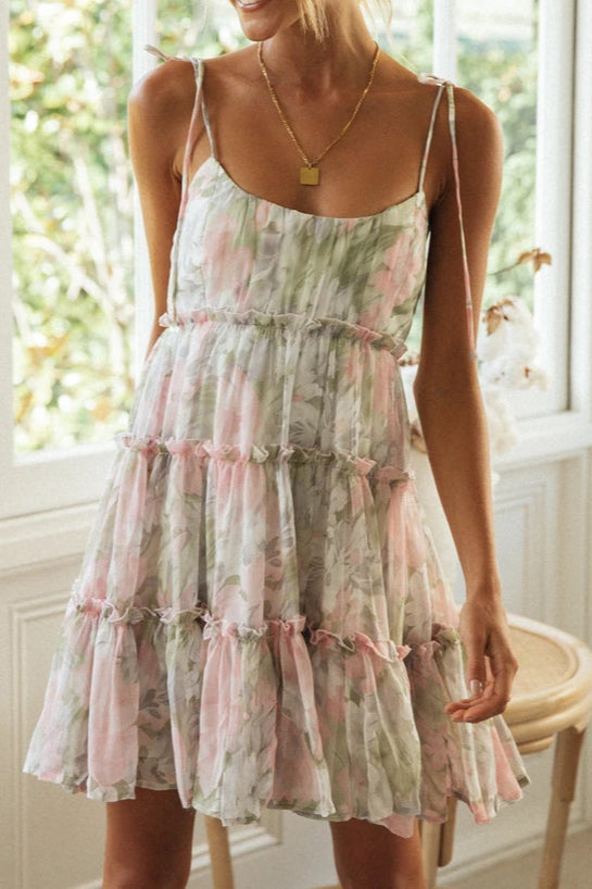 Abito estivo a strati Whispered Blooms
