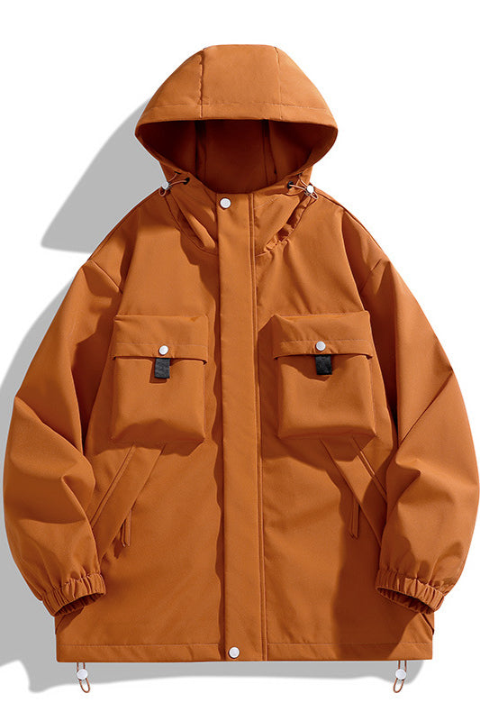 Giacca versatile con cappuccio e tasche