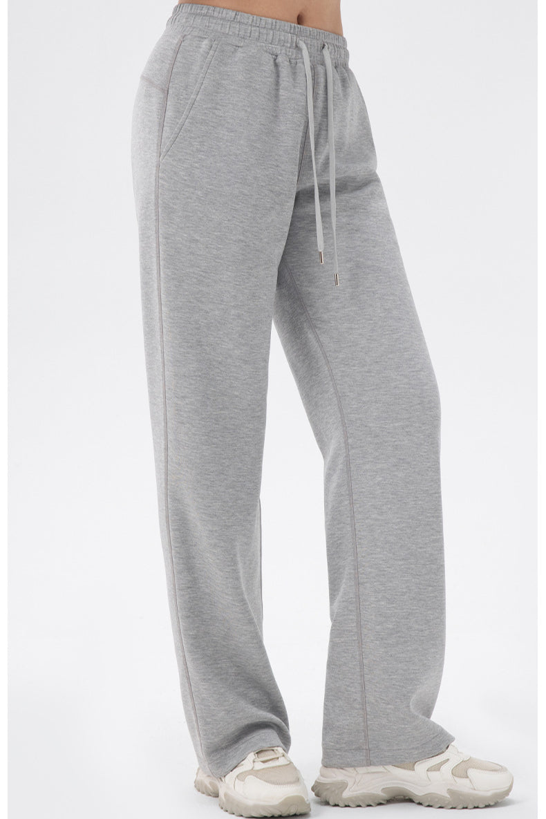 Pantaloni della tuta attivi a vita alta