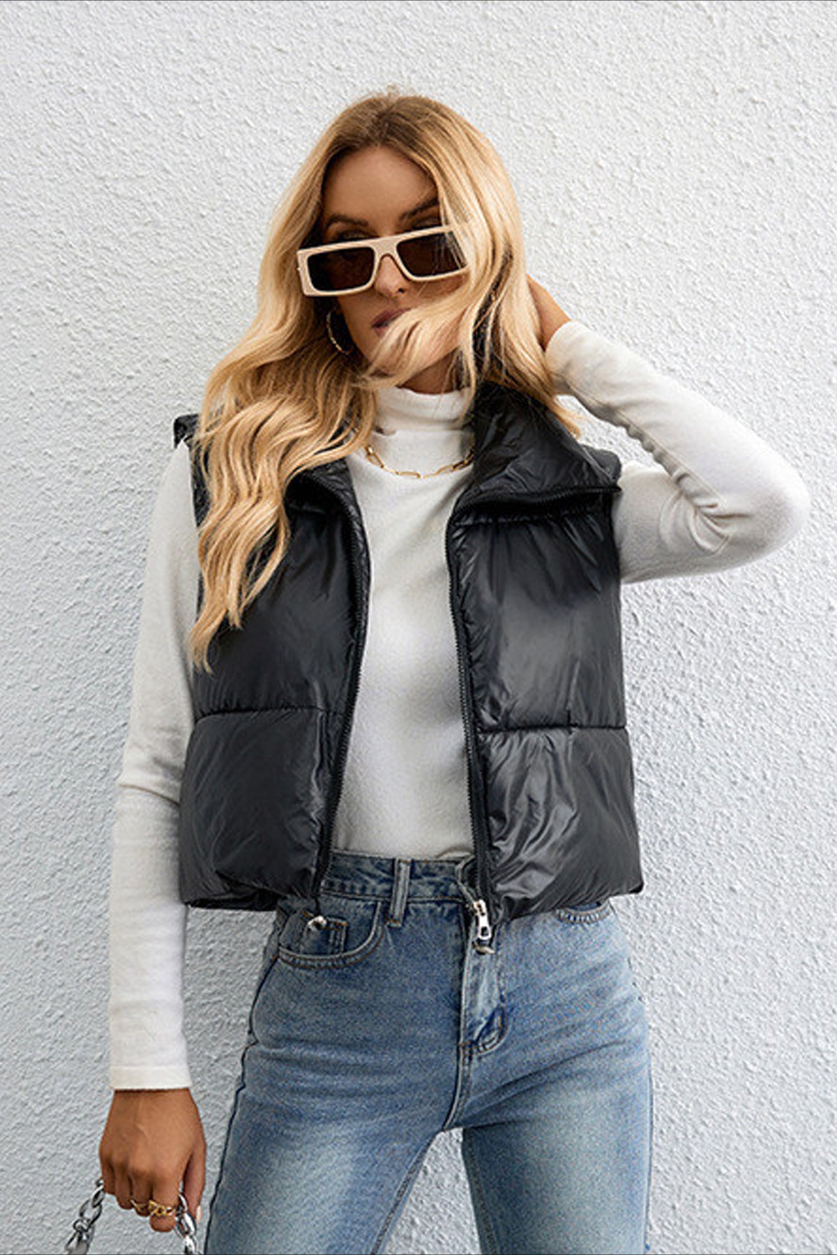 Gilet imbottito casual ed elegante