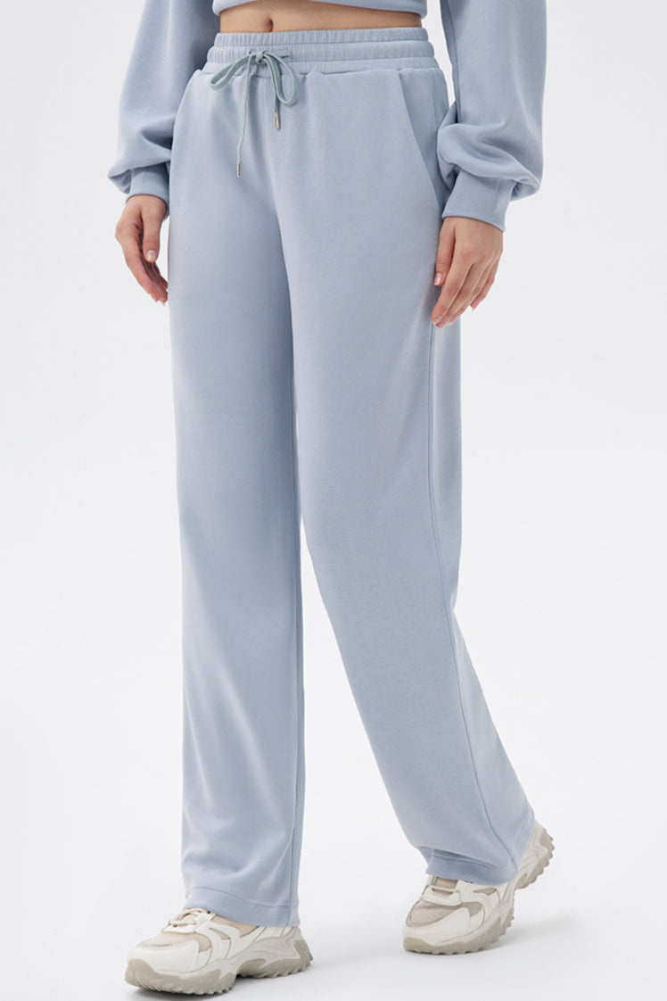 Pantaloni della tuta attivi a vita alta