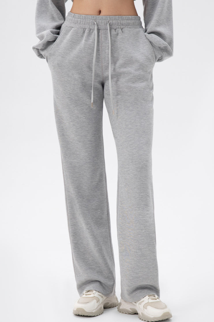 Pantaloni della tuta attivi a vita alta