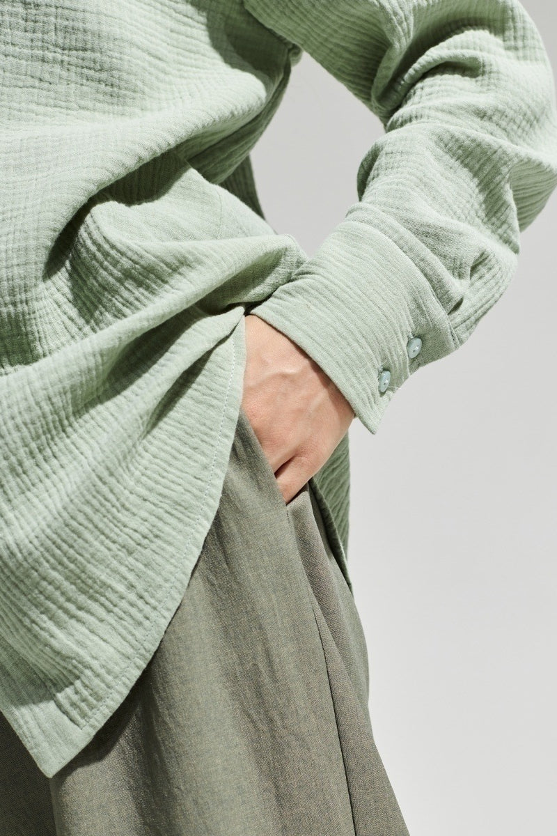 Camicia oversize con bottoni Radiant Frame