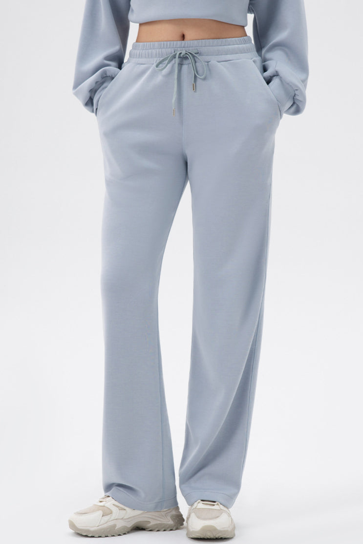 Pantaloni della tuta attivi a vita alta