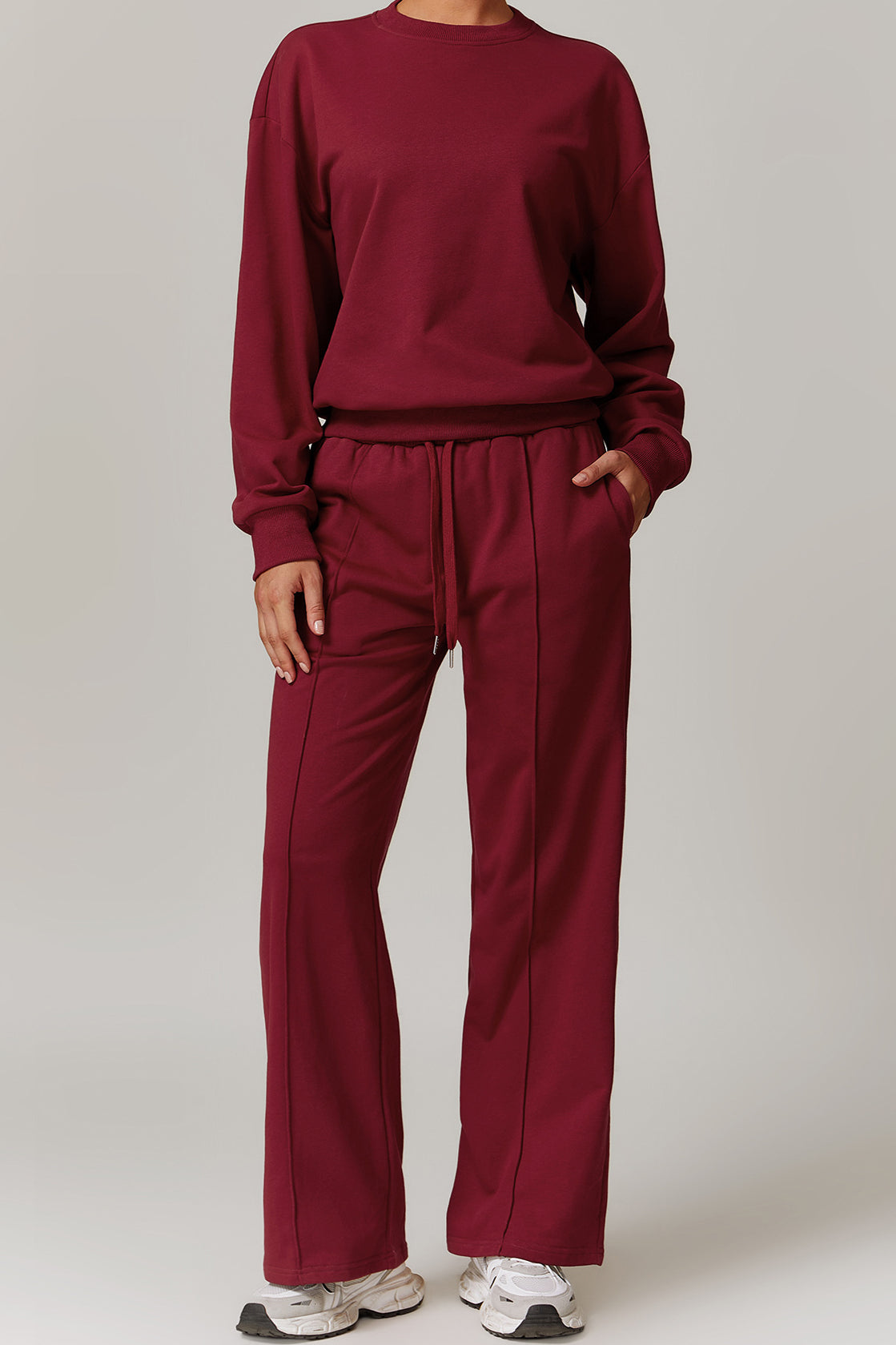 Pantaloni da salotto casual da donna con coulisse
