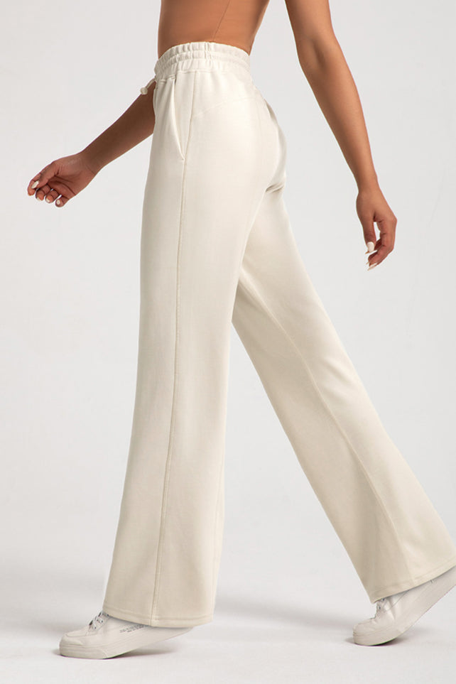 Pantaloni da salotto a gamba larga da donna