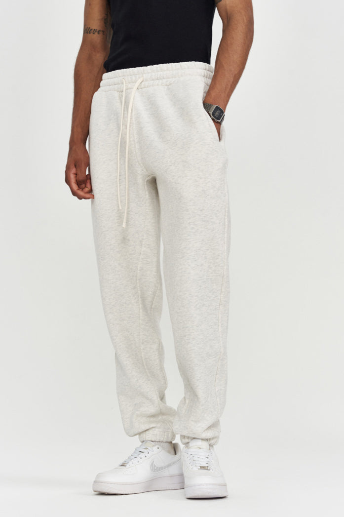 Adjustable Drawstring Essential Fleece Joggers