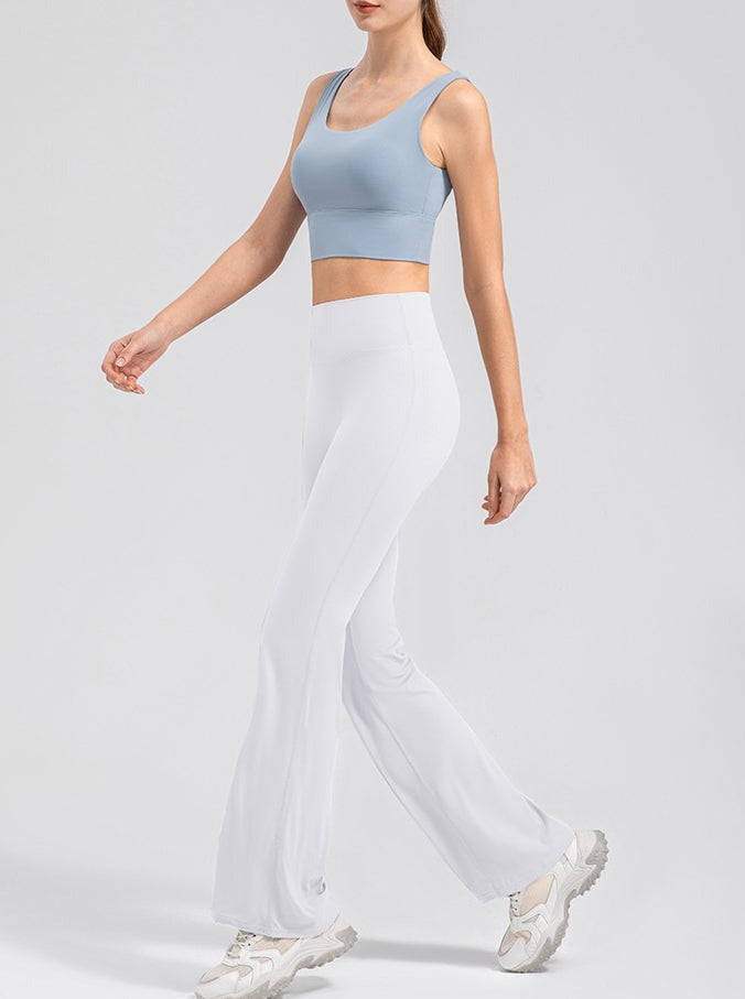 Breathable Hip-Raising Micro-Flared Sports Pants