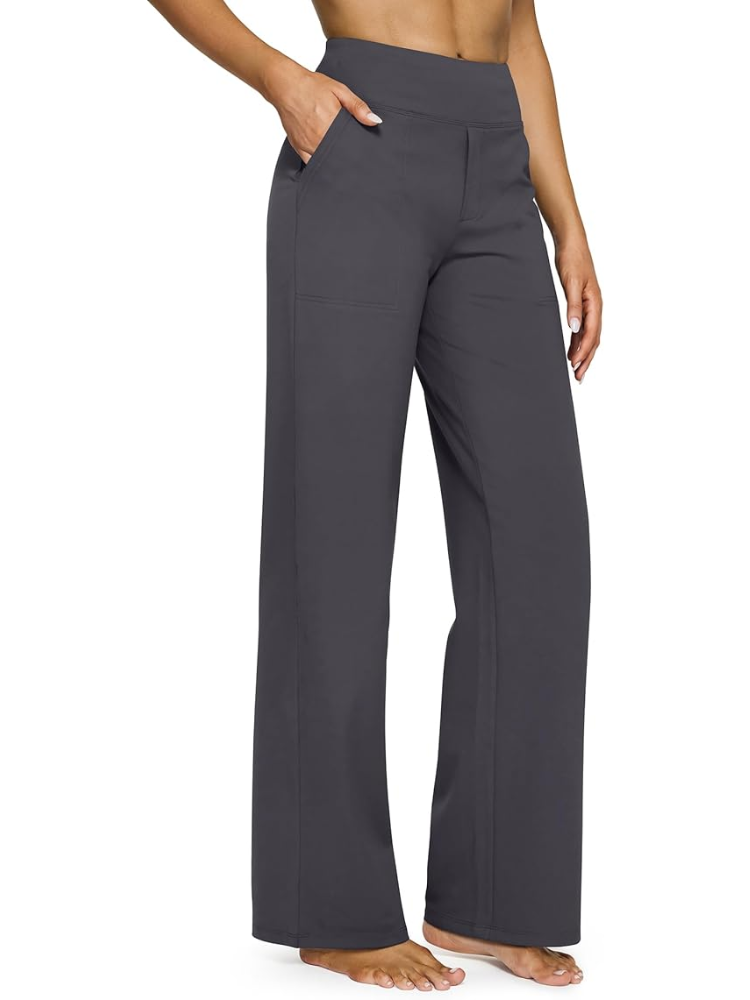 Pantaloni da donna a vita alta: sembrano pantaloni larghi, ma sembrano pantaloni da yoga