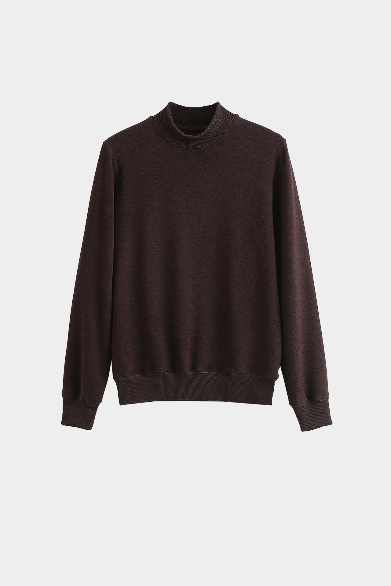 Slim High Collar Pullover Sweater