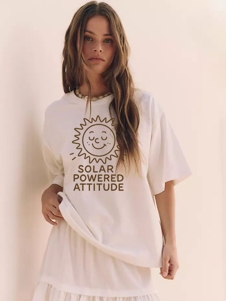 Solar Powered Attitude Classic Tee