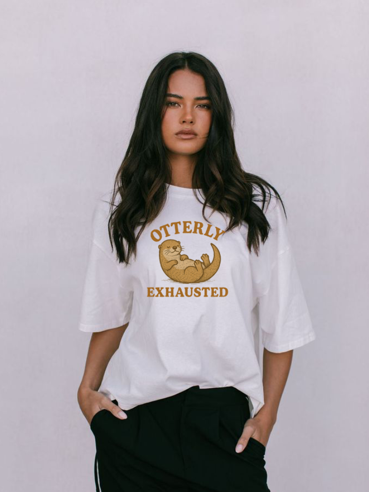 Otterly Exhausted Classic Tee