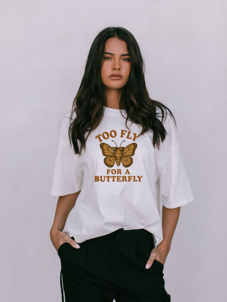 Too Fly for a Butterfly Classic Tee
