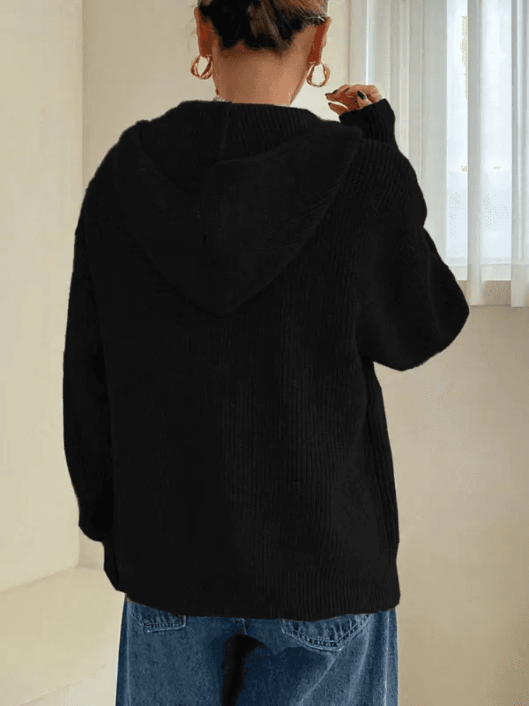 Cardigan con cappuccio autunnale Warmth &amp; Whispers 