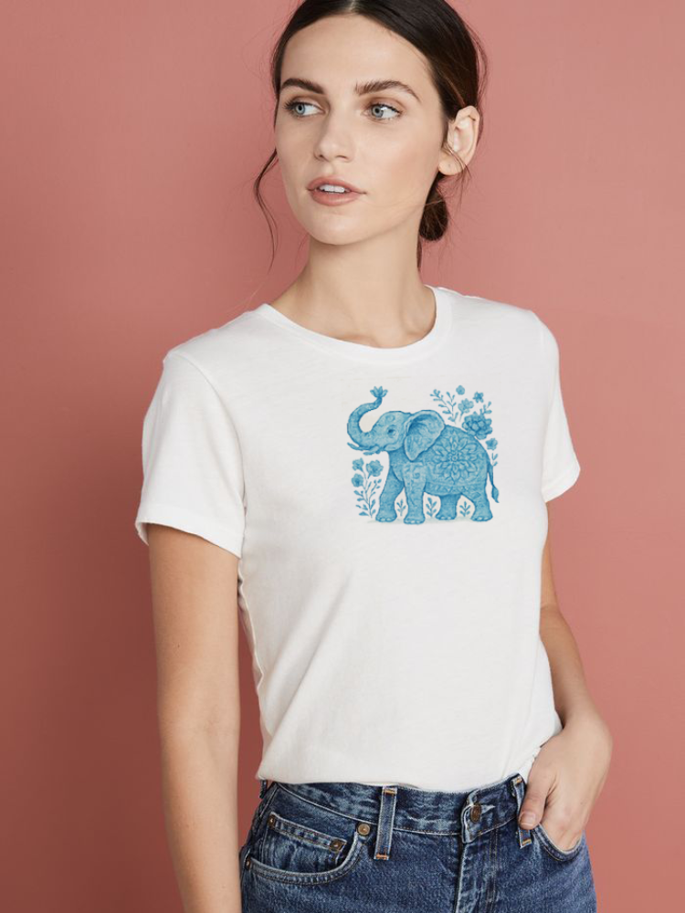 Boho Elephant Classic Tee