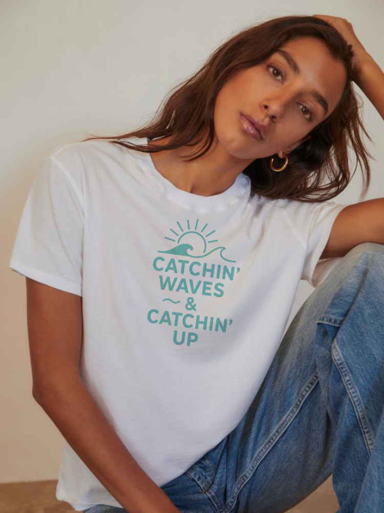 Catch Waves Classic Tee