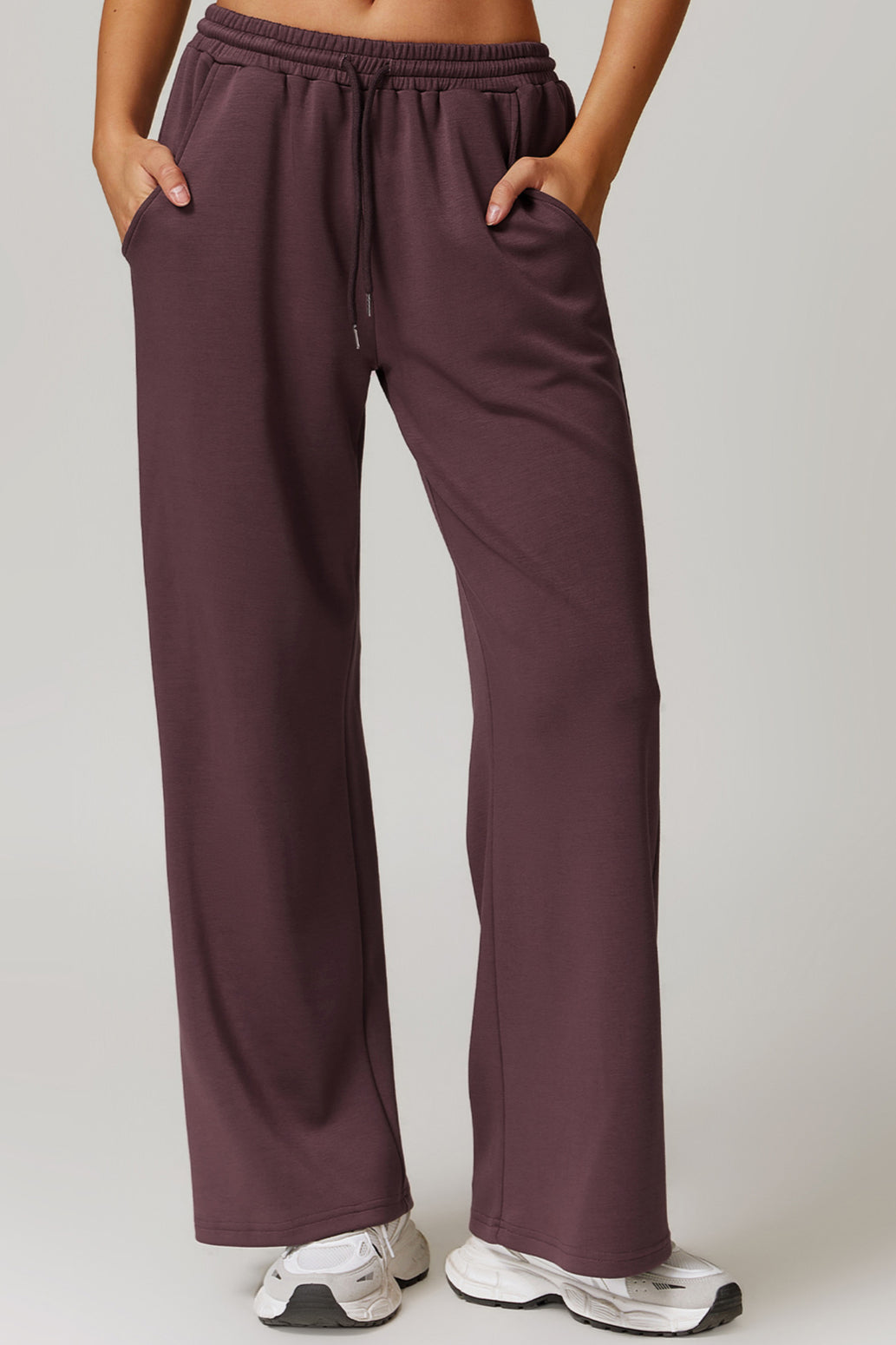 Pantaloni da donna con coulisse dal taglio rilassato per un abbigliamento casual