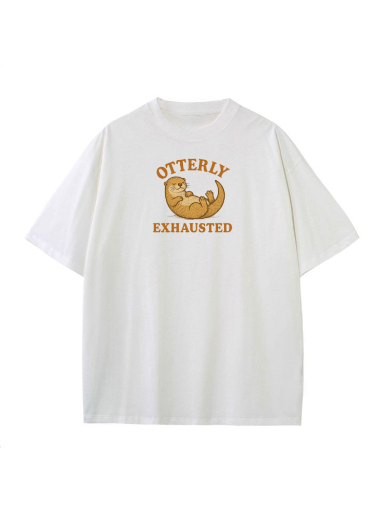 Otterly Exhausted Classic Tee