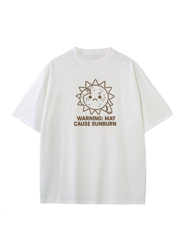 Sunburn Warning Classic Tee