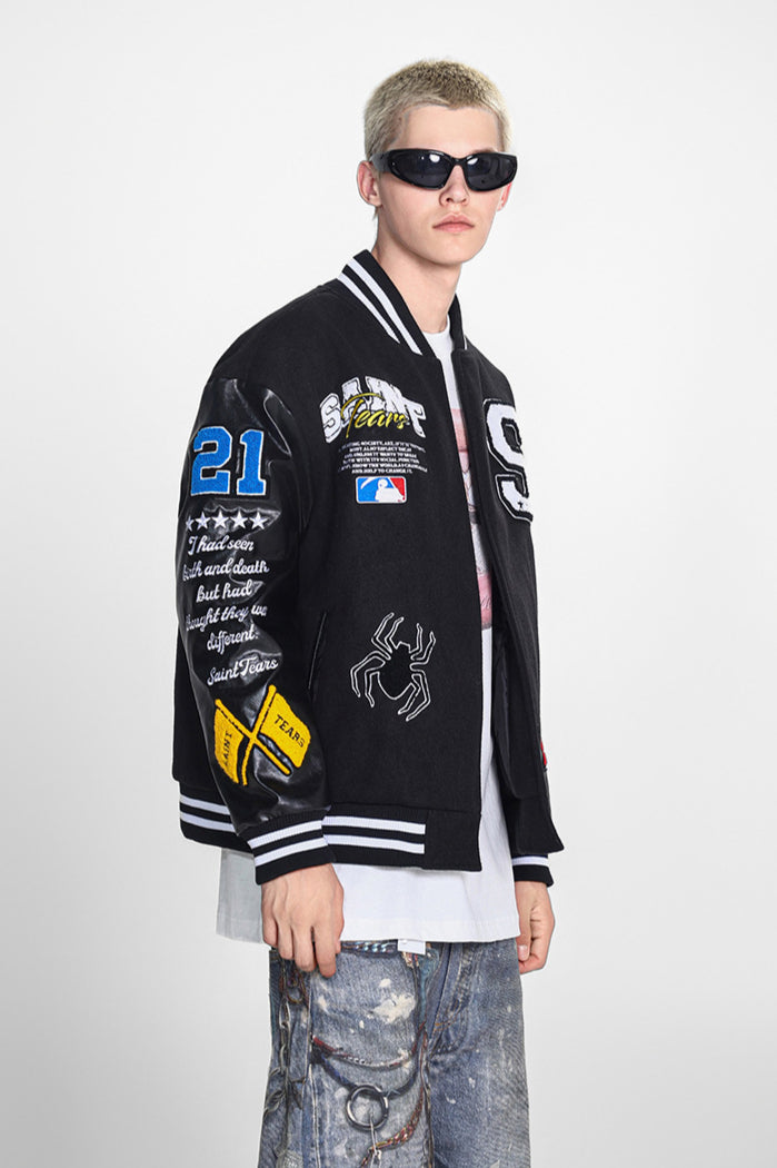 Giacca da uomo Varsity Letterman