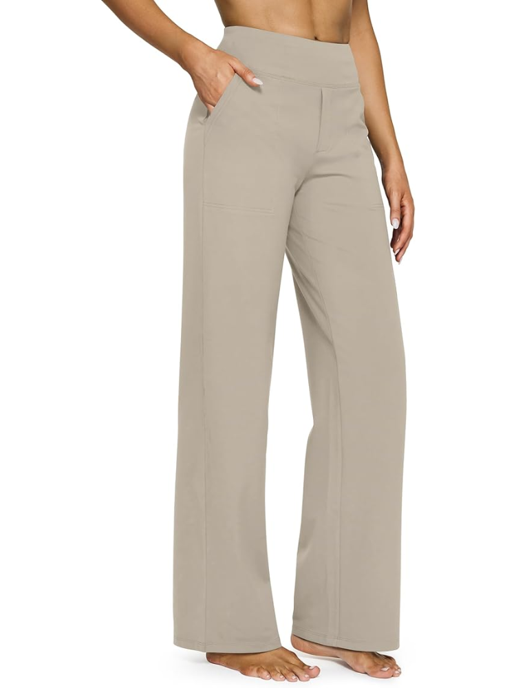 Pantaloni da donna a vita alta: sembrano pantaloni larghi, ma sembrano pantaloni da yoga
