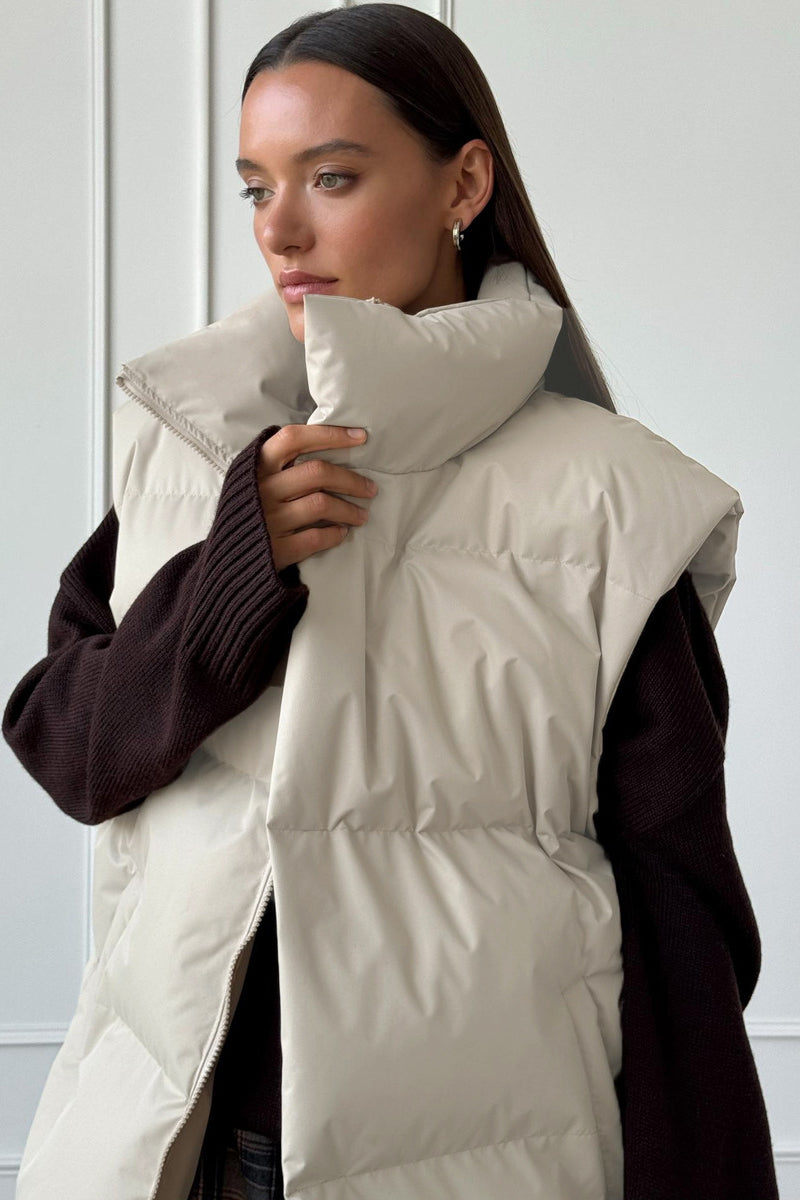 Gilet classico a strati da donna