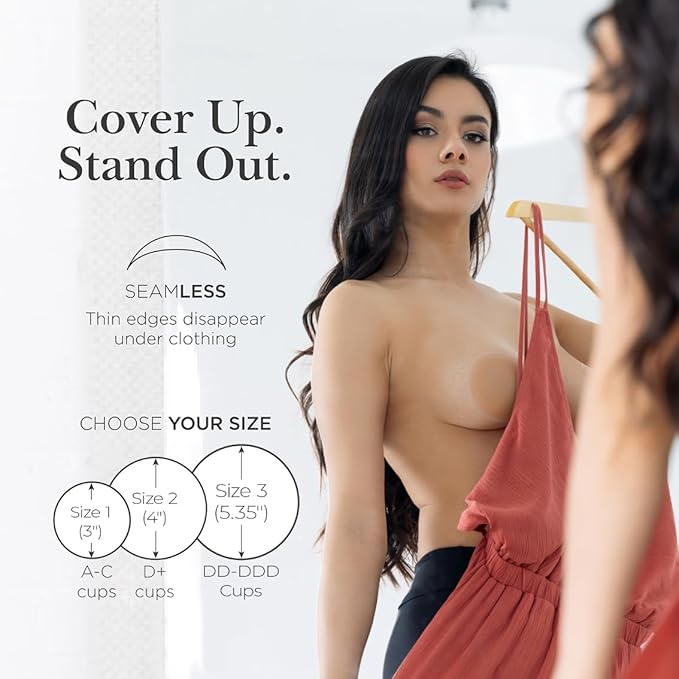 Copricapezzoli adesivi in ​​silicone - Copricapezzoli riutilizzabili