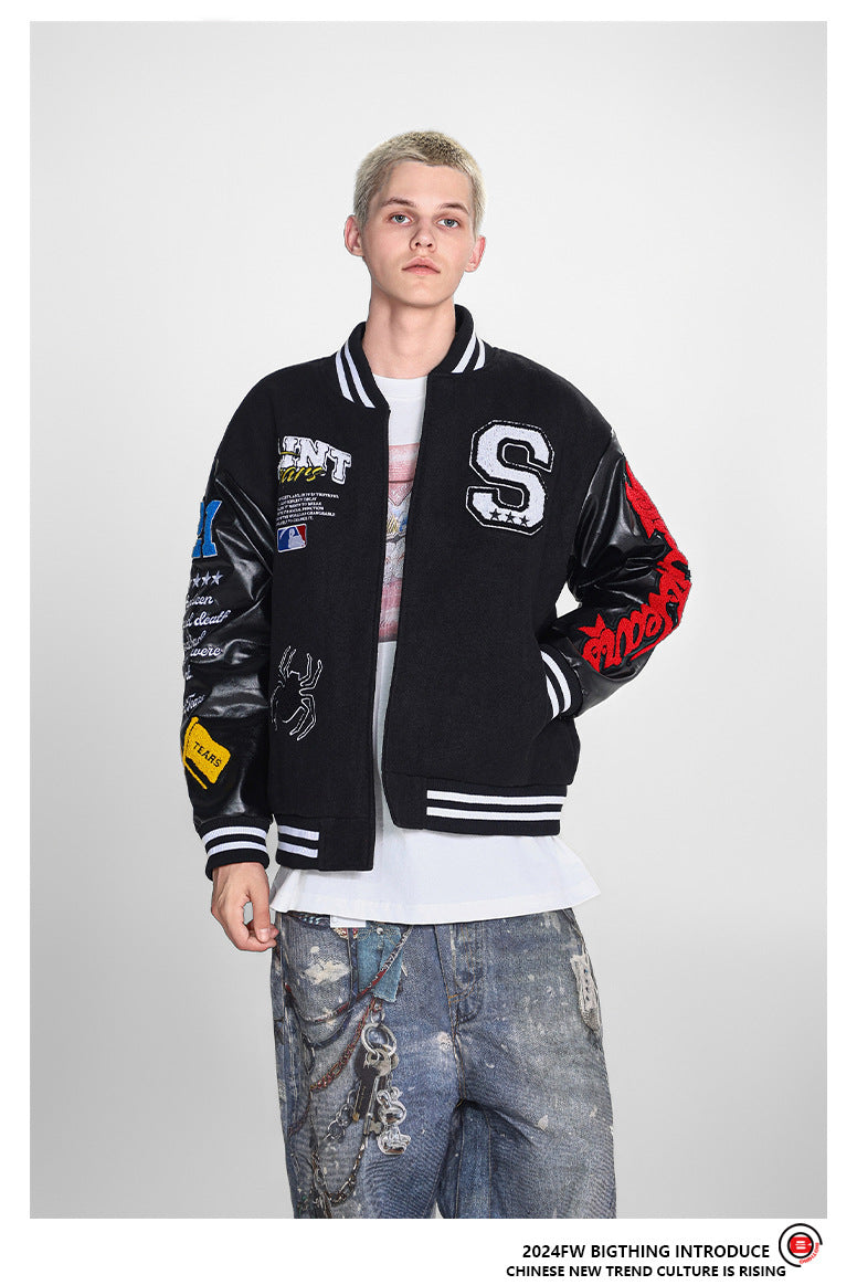 Giacca da uomo Varsity Letterman