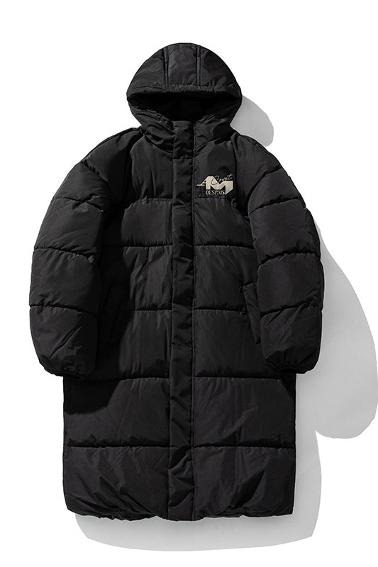 Warm Winter Long Down Hooded Jacket